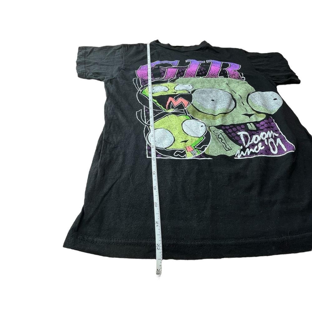 Nickelodeon GIR SHIRT WOMENS SIZE XS BLACK GRAPHIC TEE 2023 - Picture 10 of 13